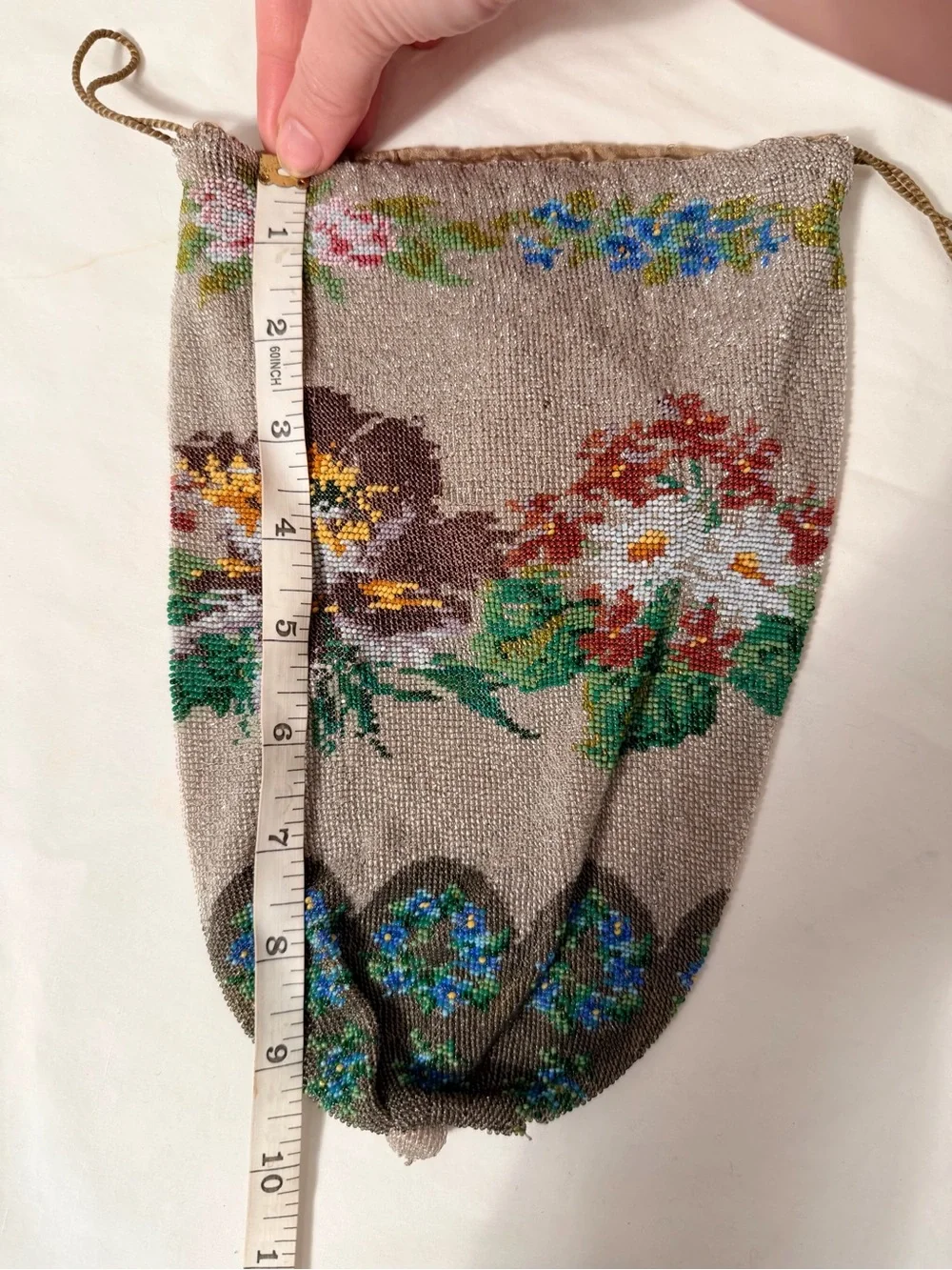 Handmade hand beaded
